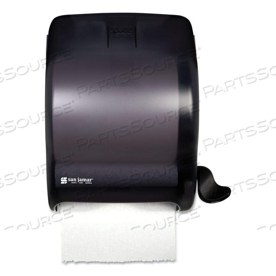 ELEMENT LEVER ROLL TOWEL DISPENSER, CLASSIC, 12.5 X 8.5 X 12.75, BLACK PEARL by San Jamar