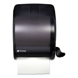 ELEMENT LEVER ROLL TOWEL DISPENSER, CLASSIC, 12.5 X 8.5 X 12.75, BLACK PEARL by San Jamar