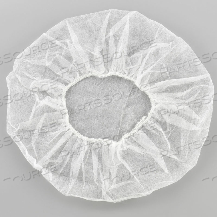 POLYPROPYLENE BOUFFANT CAP, 24", WHITE, 100/BAG by Hubei Kangcheng Non-Woven Co.-Wuhan
