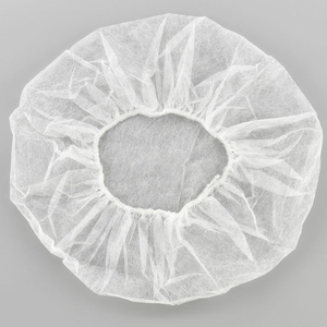 POLYPROPYLENE BOUFFANT CAP, 24", WHITE, 100/BAG by Hubei Kangcheng Non-Woven Co.-Wuhan
