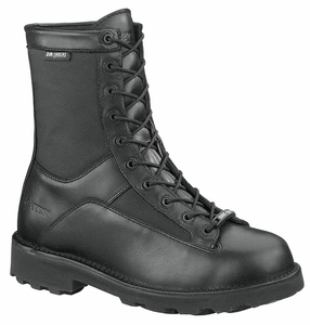 BOOTS 9M BLACK FRONT LACE/SIDE ZIPPER PR by Bates