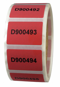 TAMPER-EVIDENT TAPE 1INX1-1/2IN PK250 by NovaVision