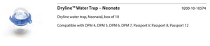 WATER TRAP, DRYLINE™, NEONATAL PATIENT SIZE, DISPOSABLE, FOR USE WITH: FOR PASSPORT SERIES (3 SLOT) MULTI - GAS MODULE by Mindray North America