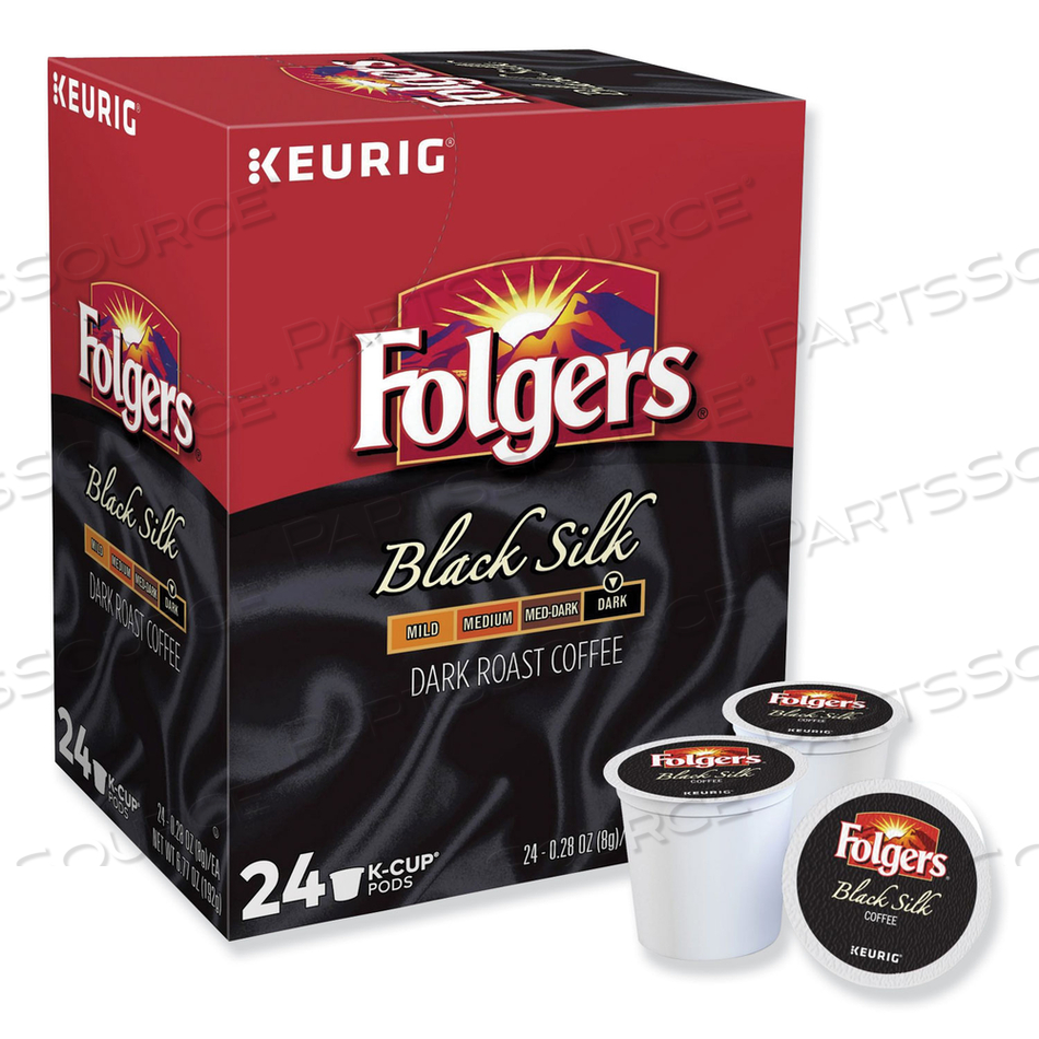 GOURMET SELECTIONS BLACK SILK COFFEE K-CUPS by Folgers
