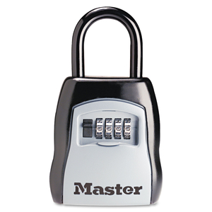 5 KEYS SET YOUR OWN COMBINATION PORTABLE LOCK BOX, 3.25 IN WIDE by Master Lock