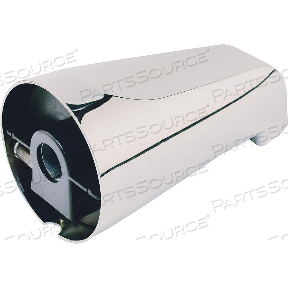 TUB SPOUT, EZ-FLO, 1/2 IN CONNECTION SIZE, SLIP FIT CONNECTION, 5 1/4 IN SPOUT REACH, CHROME FINISH by Approved Vendor
