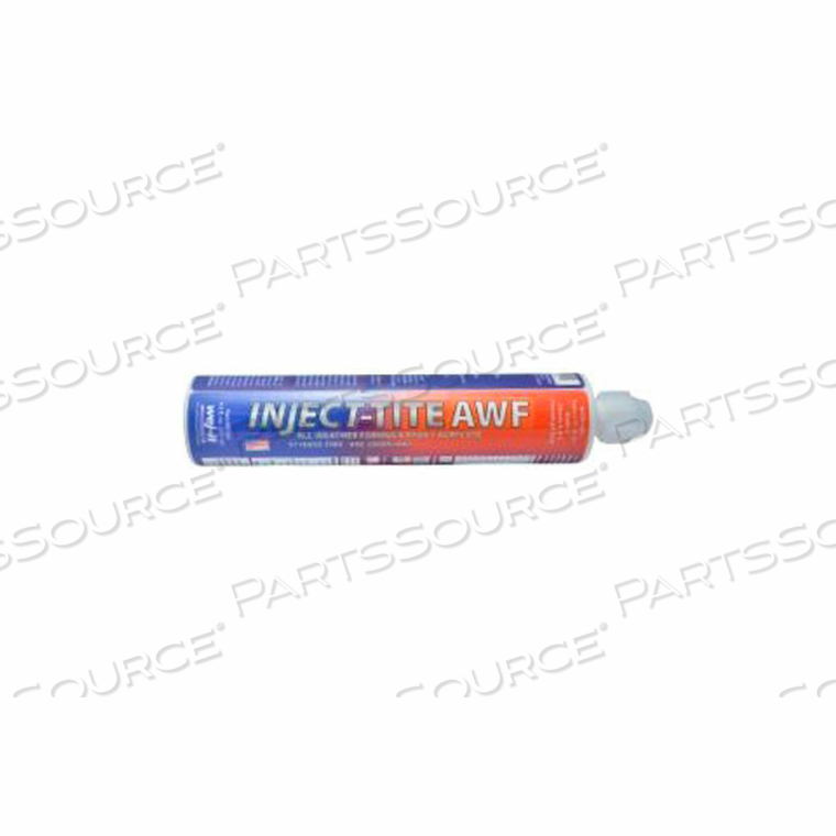 INJECT-TITE EPOXY - 9.3 OZ. CARTRIDGE - WEJ-IT 