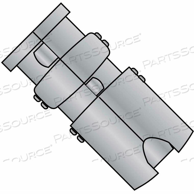 3/8 SINGLE EXPANSION ANCHOR ZAMAC ALLOY, PKG OF 50 