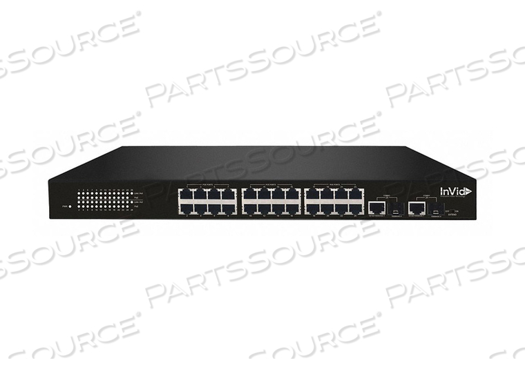 POE SWITCH 24 CAMERA INPUTS METAL by Ultra