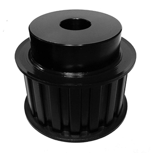 TRAP TIMING BELT PULLEY, FOR H BELT, 1 1/2 IN BELT WD, 14 TEETH, 3/4 IN BORE, WITH FLANGES, STEEL by B&B Manufacturing