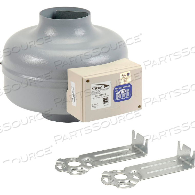 IN-LINE DUCT FAN 4" ENERGY STAR by Continental Fan Manufacturing