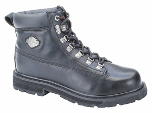 6 WORK BOOT 11-1/2 M BLACK STEEL PR by Harley Davidson