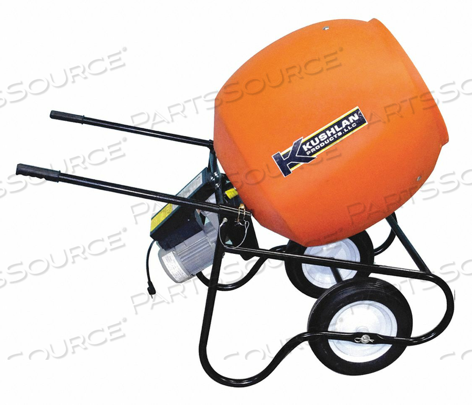 UNASSEMBLED DIRECT DRIVE CEMENT MIXER by Kushlan Products, LLC UNASSEMBLED DIRECT DRIVE CEMENT MIXER by Kushlan Products, LLC