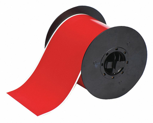 G8310 TAPE RED 100 FT L 4 W by Brady Americas