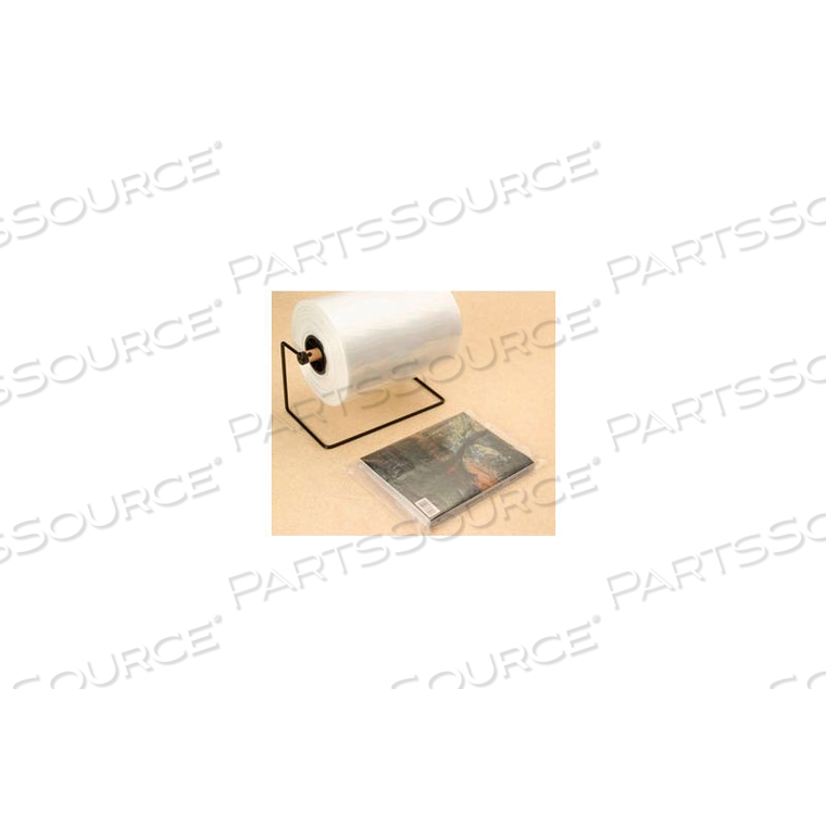 LAYFLAT BAGS ON A ROLL, 16"W X 20"L 2 MIL CLEAR, 1000 PER ROLL by Laddawn Products Co