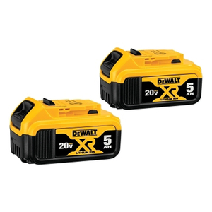 BATTERY PACK, LITHIUM ION, 20V, 5.0AH, 2/PK. by Black & Decker (STANLEY) BATTERY PACK, LITHIUM ION, 20V, 5.0AH, 2/PK. by Black & Decker (STANLEY)