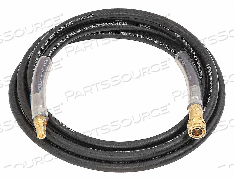 VACUUM SOLUTION HOSE 3/8 IN X 15 FT by Nobles