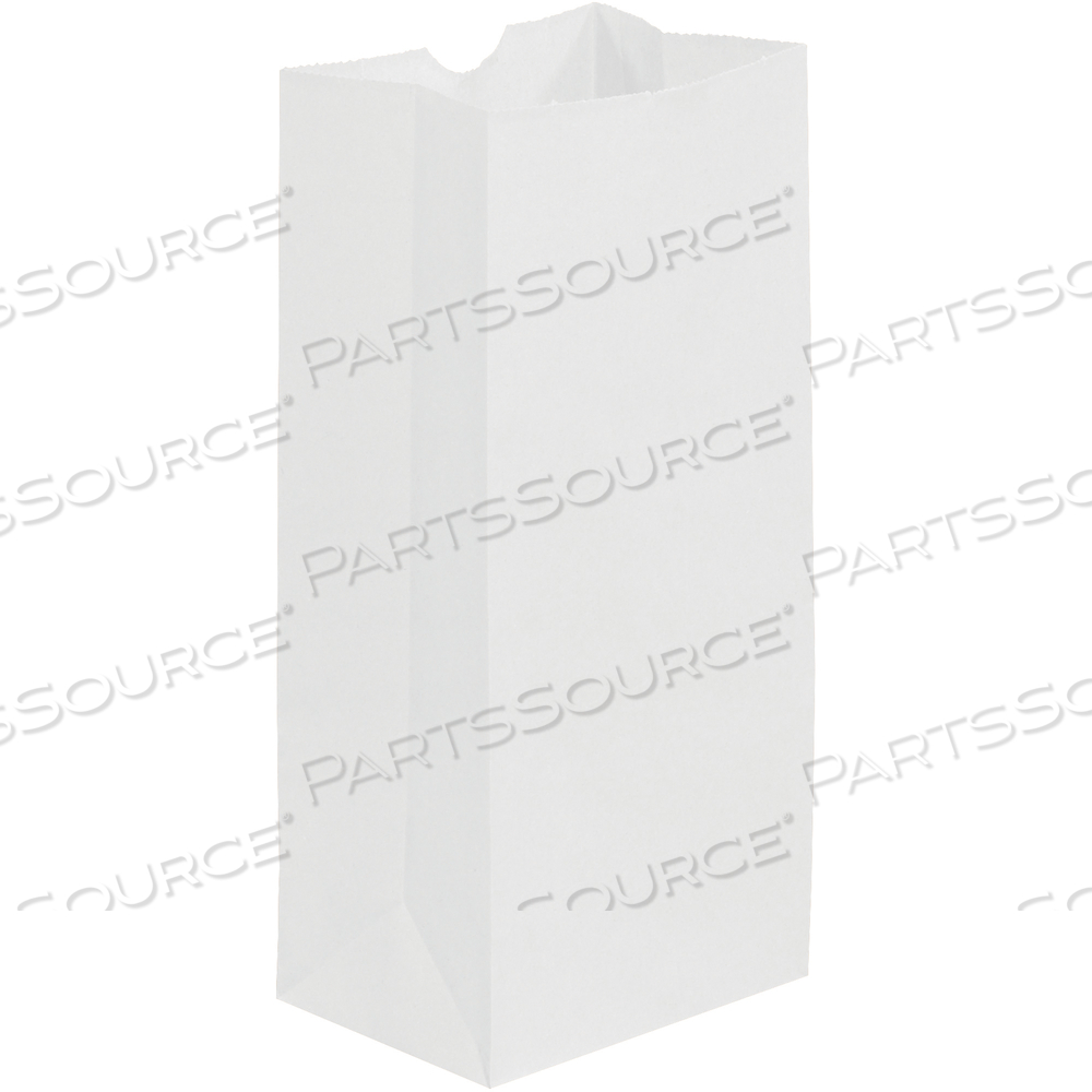 GROCERY BAGS, 5" X 3 1/4" X 9 3/4", WHITE, 500/CASE by BOX Partners (Box Acquisitions, LLC)