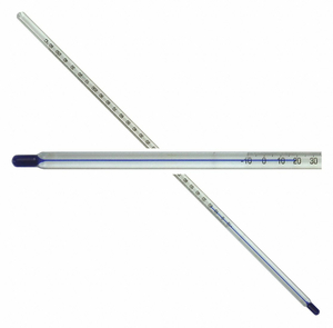 LIQUID IN GLASS THERMOMETER -35 TO 50C by Ever-Safe