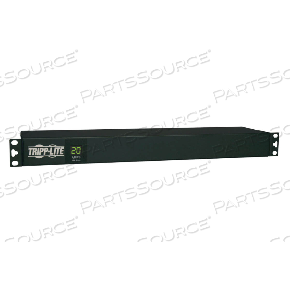 PDU METERED 120V 20A 5-15/20R 12 OUTLET L5-20P 1URM 6FT CORD by Tripp Lite