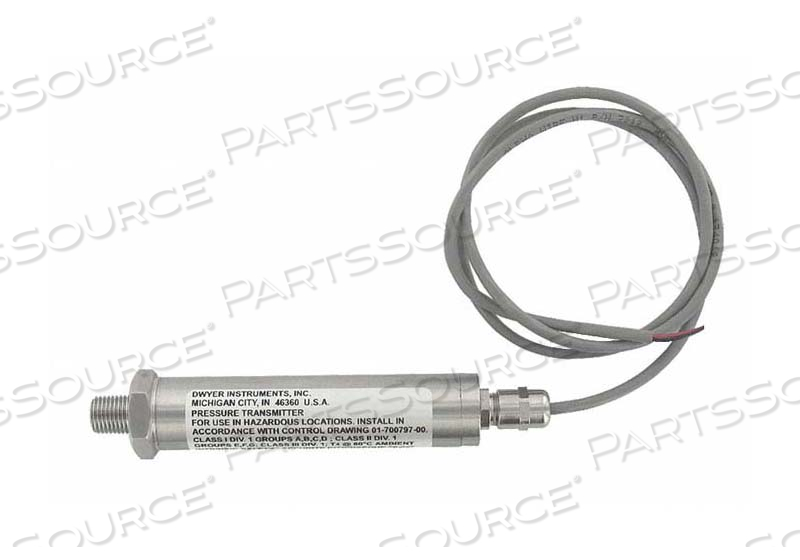 INTRINSICALLY SAFE TRANSDUCER 0TO300 PSI by Dwyer Instruments