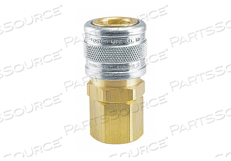 MANUAL SOCKET 1/4 FPT BRASS/STEEL by Foster