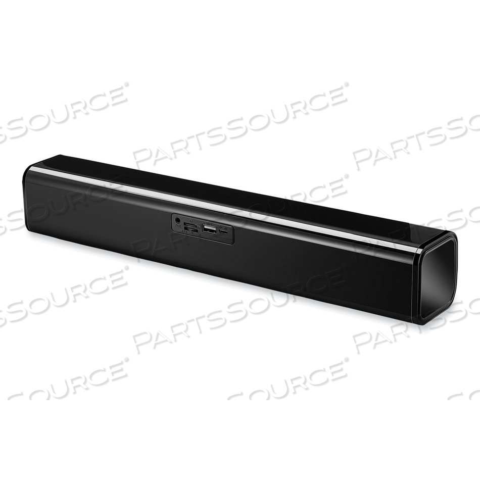 WIRELESS MULTIMEDIA SOUNDBAR SPEAKER 20W XTREAM S6, BLACK by Adesso, Inc.