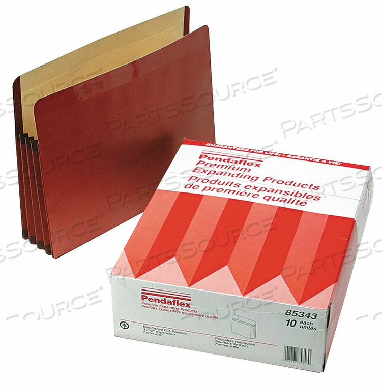 EXPAND FILE FOLDER FIBER/MANILA PK10 by Tops