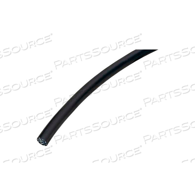 BLACK EVA TUBING BULK REEL 3/8" I.D. X 1/8" WALL - 500' by Apache Inc.