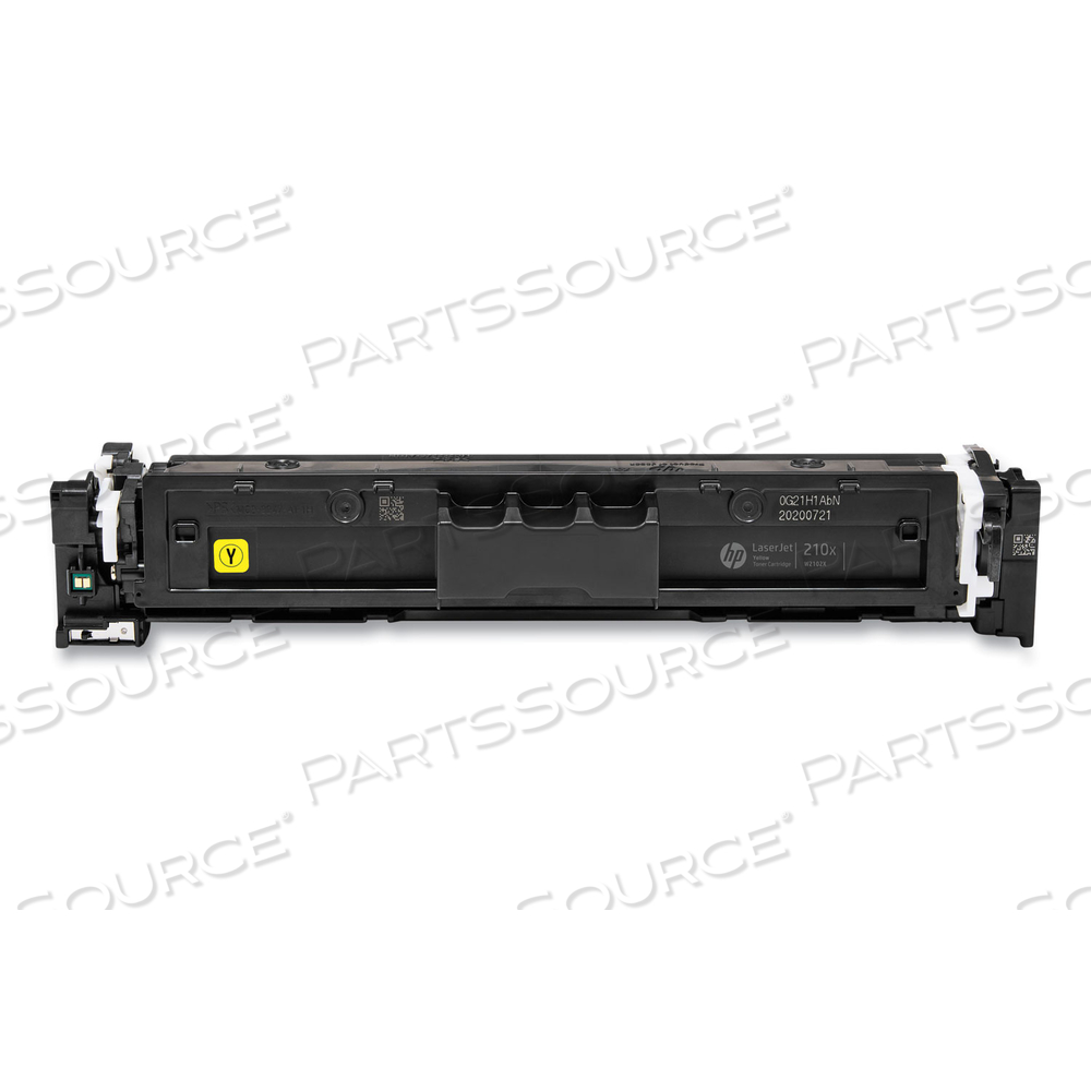 HP 210X, (W2102X) HIGH-YIELD YELLOW ORIGINAL LASERJET TONER CARTRIDGE by HP (Hewlett-Packard)