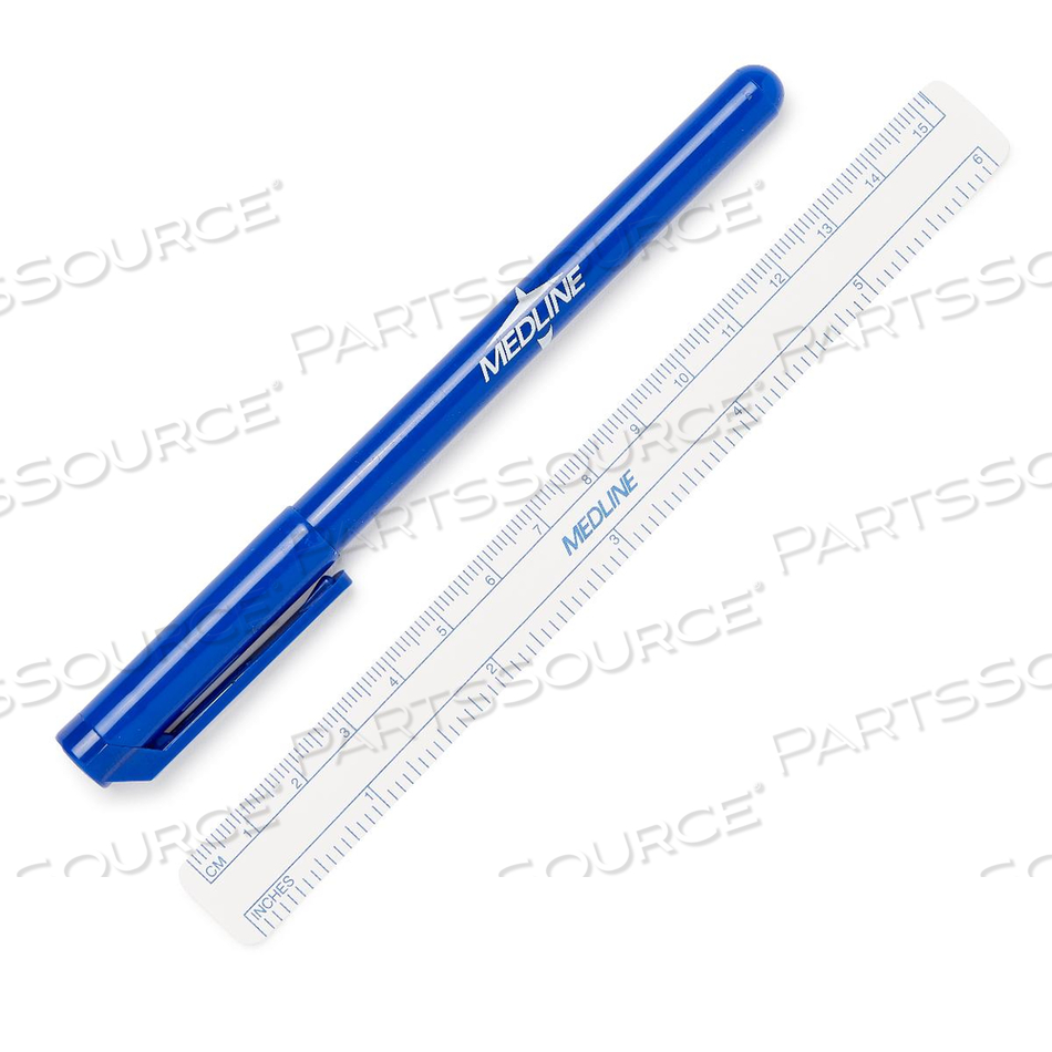STERILE SKIN MARKER WITH RULER by Medline Industries, Inc. STERILE SKIN MARKER WITH RULER by Medline Industries, Inc.