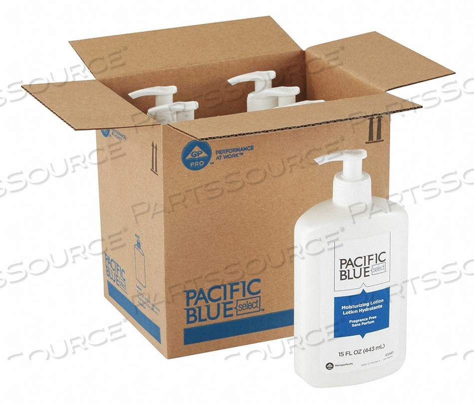 HAND/BODY LOTION PUMP BOTTLE 443ML PK6 by Georgia-Pacific