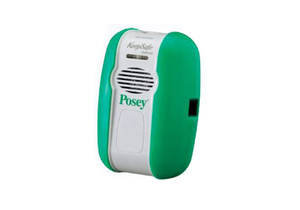 PATIENT ALARM, POSEY® ON CUE®, WHITE/GREEN, 4AA BATTERY POWERED POWER SOURCE, INCLUDES: AC ADAPTOR by TIDI Products, LLC