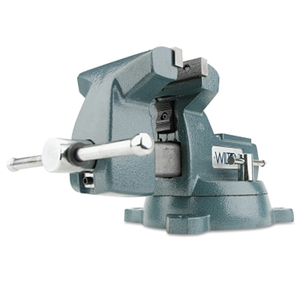 WILTON MODEL 744 4" JAW WIDTH 4-1/2" OPENING CAPACITY 3-7/16" THROAT MECHANICS VISE W/ SWIVEL by Wilton/ Walter Meier Manufacturing Americas