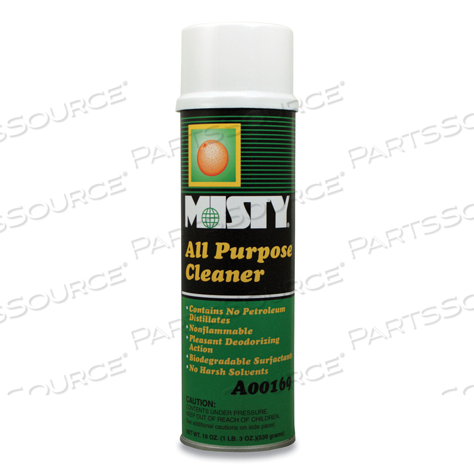 GREEN ALL-PURPOSE CLEANER, CITRUS SCENT, 19 OZ AEROSOL SPRAY by Misty