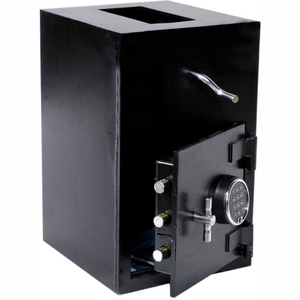 DEPOSITORY SAFE ELECTRONIC LOCK - 19-1/2"W X 15"D X 27"H, BLACK by Wilson Safe Company