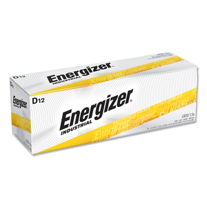 BATTERY, INDUSTRIAL, D, ALKALINE, 1.5V, 16500 MAH by Energizer