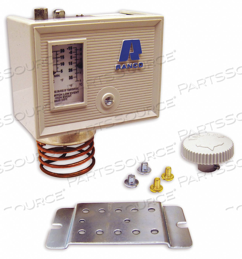 TEMPERATURE CONTROL -15 TO 40 SPST by Ranco
