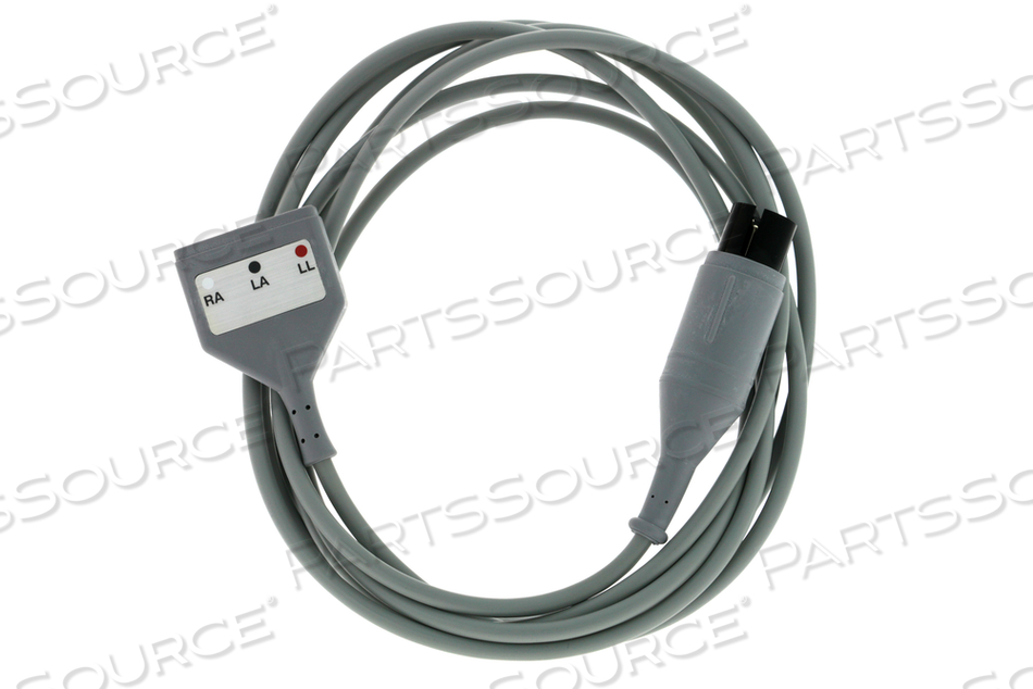 HEALTHCARE 3 LEAD 10 FT ECG CABLE 