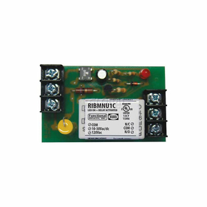 TRACK MOUNT RELAY, 2.75", 15A, SPDT, 10-30VAC/DC/120VAC by RIB TRACK MOUNT RELAY, 2.75", 15A, SPDT, 10-30VAC/DC/120VAC by RIB