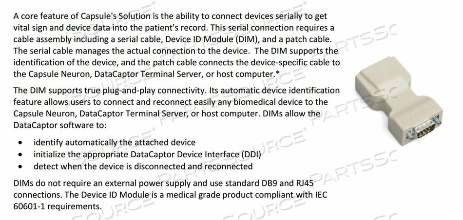 DEVICE IDENTIFICATION MODULE; SMARTLINX 