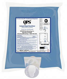 HAND SANITIZER CARTRIDGE REFILL FOAM PK2 by OPS