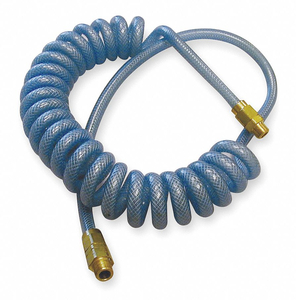 COILED AIR HOSE 1/4 ID X 16 FT. by ATP COILED AIR HOSE 1/4 ID X 16 FT. by ATP