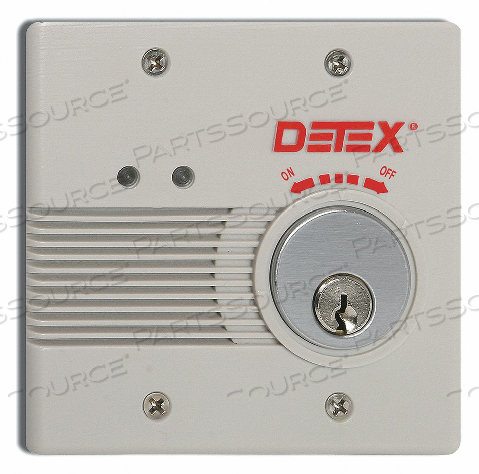 EXIT DOOR ALARM 12/24VDC MORTISE HORN by Detex EXIT DOOR ALARM 12/24VDC MORTISE HORN by Detex
