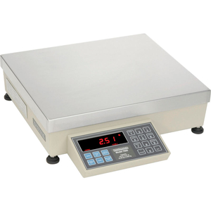 HEAVY DUTY AC/DC & DUAL BASE CAPABLE DIGITAL COUNTING SCALE 100LB X 0.01LB 12" X 14" by Pennsylvania Scale Co