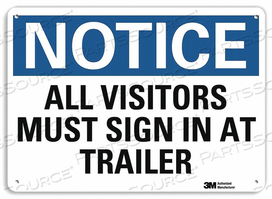 NOTICE SIGN RECYCLDREFLECALUM 10INWX7INH by Lyle Signs Inc. NOTICE SIGN RECYCLDREFLECALUM 10INWX7INH by Lyle Signs Inc.