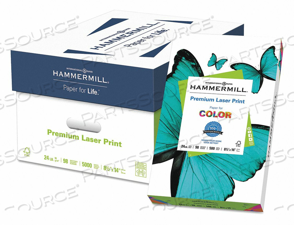 LASER PAPER 8-1/2 X 14 PK500 by International Paper