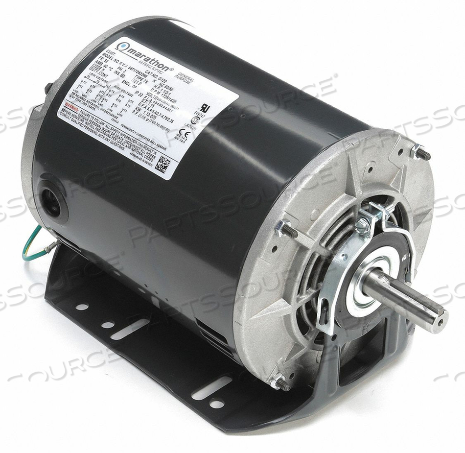 CONDENSER FAN MOTOR 1-1/2 HP 56 FRAME by Marathon Motors CONDENSER FAN MOTOR 1-1/2 HP 56 FRAME by Marathon Motors