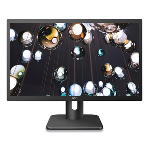 TFT ACTIVE MATRIX LED MONITOR, 21.5" WIDESCREEN, TFT PANEL, 1920 PIXELS X 1080 PIXELS by AOC