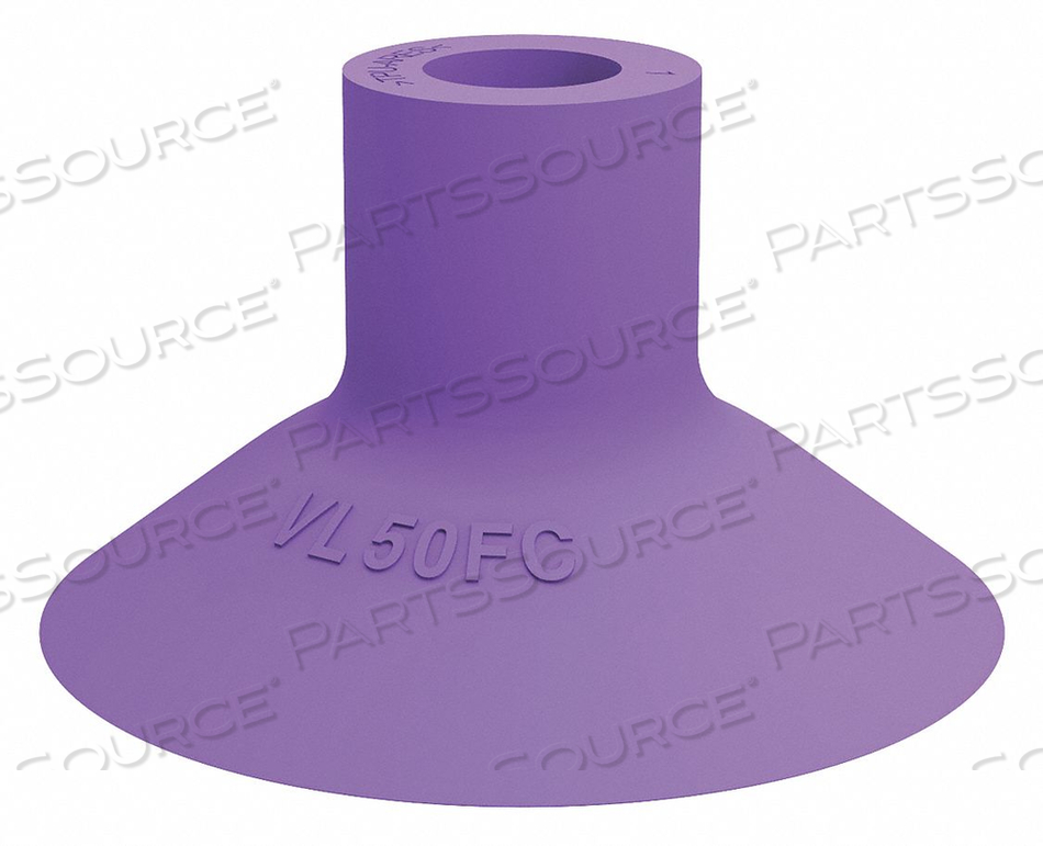 SUCTION CUP PURPLE 50MM DIA 29MM H PK5 by Valuline